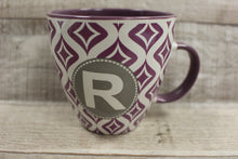 Load image into Gallery viewer, Gibson Home USA Coffee Tea Mug Cup With R Initial -Purple -Used