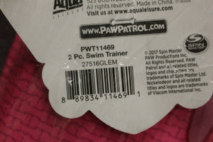 Paw Patrol 2 Piece Swim Trainer W/ Foam Pads, 33-55 lbs 22IN Chest PWT11469, New