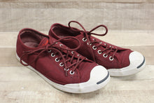 Load image into Gallery viewer, Converse Jack Purell Low Top Sneakers Maroon/Burgundy Men&#39;s 7 Women&#39;s 9 -Used