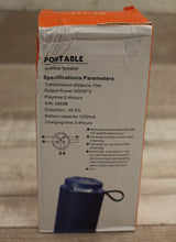 Load image into Gallery viewer, Bluetooth Portable Wireless Speaker - GT-112 - Various Colors - New