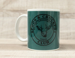 Spoon & Crockpot Club - Killing Tomorrows Trophy Today Coffee Cup Mug - New