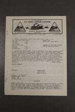 Load image into Gallery viewer, US Army Armor Center Daily Bulletin Official Notices, Year: 1969