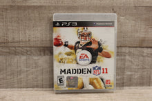 Load image into Gallery viewer, Madden NFL 11 PLAYSTATION 3 PS3