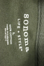 Load image into Gallery viewer, Sonoma Men&#39;s Knit Crew Neck Shirt, Size: Large, Olive Green, New!