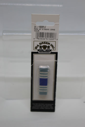 IRA Green AF Air Force Overseas Short Tour Ribbon - 3-1037J - New