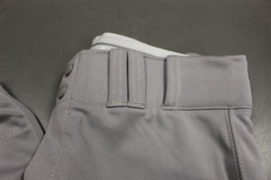 Champion Baseball Pants, Size Medium, Gray