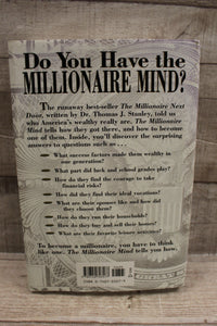 The Millionaire Mind By Thomas J Stanley -Used