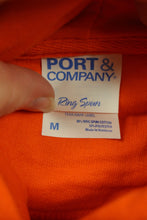 Load image into Gallery viewer, Port &amp; Company Bright Orange Hoodie, Size: Medium