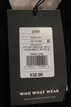Load image into Gallery viewer, Who What Wear Women’s Cropped Pants - Size 24W - Black - New