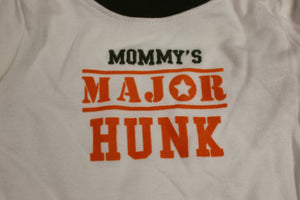 Carter's Mommy's Major Hunk Two Piece Onesie & Camo Pant Set, 9 Months, New