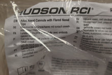 Load image into Gallery viewer, Hudson RCI Adult Nasal Cannula With Flared Nasal Tips - 1104 - Expired - New