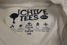 Load image into Gallery viewer, Keep Calm and Chive On Chive Teas Men&#39;s T Shirt -Grey -3XL -Used