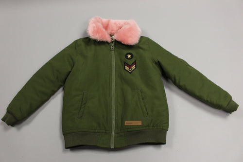 Buffalo David Bitton Girls Military Jacket, Size: 4T