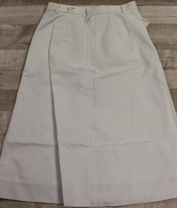 US Navy Women's White Skirt - 12 Misses Regular - 8410-01-318-1630 - New