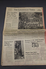 Load image into Gallery viewer, Louisville Times, May 21, 1970, Wall To Wall For Nixon