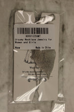 Load image into Gallery viewer, Ursumy Leaf Outdoor Necklace For Women Girls -Silver Color -New In Package