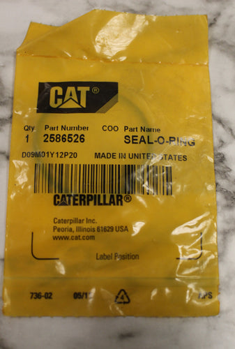 CAT Caterpillar Seal-O-Ring - 5331-01-542-6942 - P/N 2586526 - New