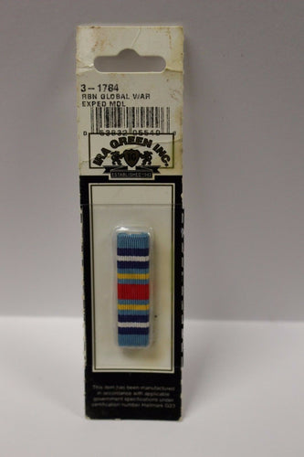 IRA Green Global War Expeditionary Ribbon, New