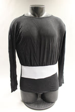 Load image into Gallery viewer, Women&#39;s Beyove Drape Tunic Size M -Black -New