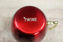 Load image into Gallery viewer, Twine Aluminum Coffee and Tea Drinking Cup -Cherry Red -Used