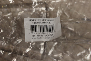 Fineline Setting Cake Cutter / Spatula / Lifter / Server - Clear - 3308-CL - New