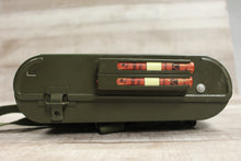Load image into Gallery viewer, Vintage Military Marking Flags in Tube Container - Gas/Atom/Bio - 9905-12-132-0339 - Date 1986 - Used