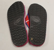 Load image into Gallery viewer, University of Dayton UD Flyers Flip Flops - Size: Small - Red - New