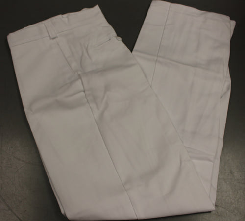 Men's Hospital White Poly/Cotton Pants, Size: 40 X 34, 8405-00-110-9478, Used
