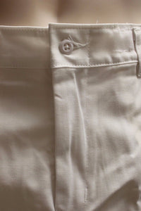 Men's Medical & Dental Personnel Uniform Trousers, 30x34, White, New
