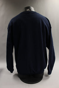 Gildan NET USA Crewneck Sweater Sweatshirt - Navy Blue - Large - Excellent