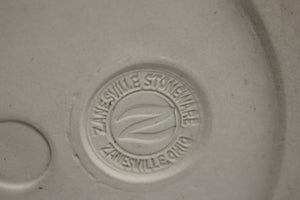 Vintage Zanesville Ohio Stoneware Crock - Roscoe Village - Signed KW Thomas 1993