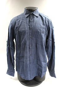 Joseph Abbound Men's Shirt - Size: Large - Blue - Used