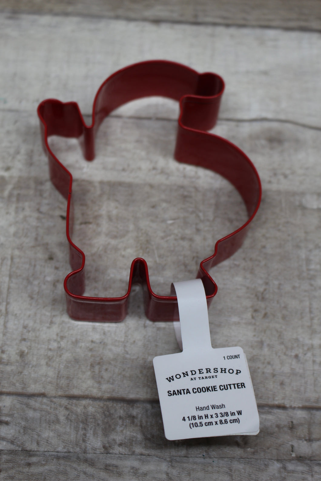 Wondershop By Target Santa Shaped Cookie Cutter -New