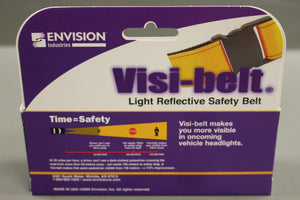 Visi-Belt High Visibility Light Reflective Safety Belt - Flourescent Green, New