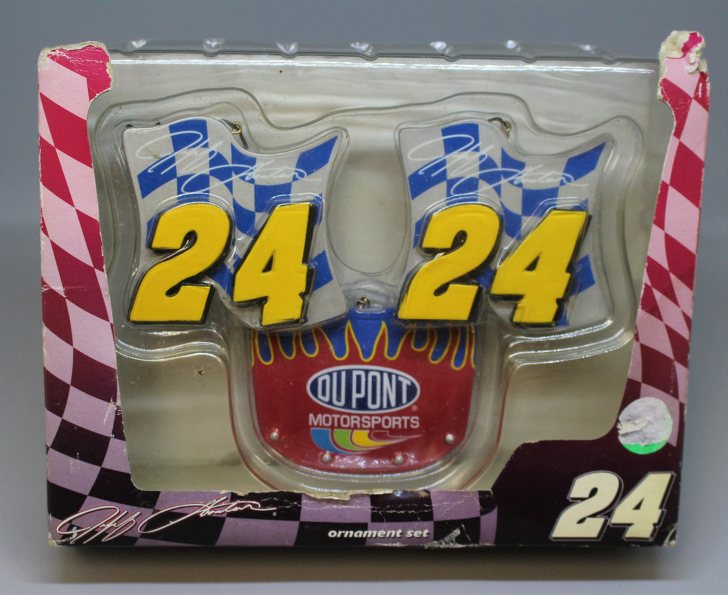 Nascar Ornament Set - #24 Jeff Gordon