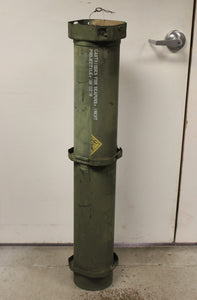 M830A1 120mm High Explosive Anti-Tank Cartridge Tube - 1315-01-333-0534-C791 - 12912369 - Empty