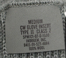 Load image into Gallery viewer, US Military Cold Weather Wool Glove Insert - 8415-01-527-4664 - Medium - New