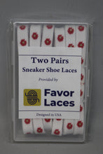 Load image into Gallery viewer, Flower Floral Shoe Lace Replacements - 47" - White - New