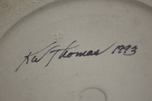 Load image into Gallery viewer, Vintage Zanesville Ohio Stoneware Crock - Roscoe Village - Signed KW Thomas 1993