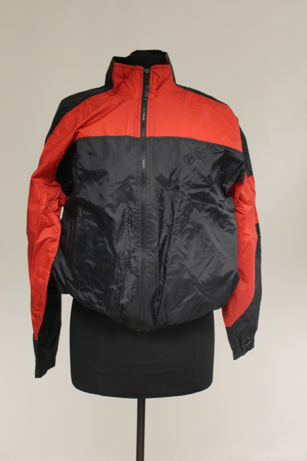 Olivia Valere Ladies Jacket. Black/Red, Medium