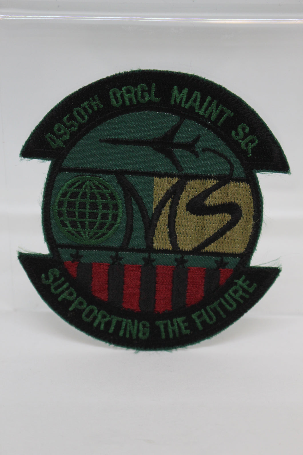 4950th Original Maintenance Squadron, Supporting the Future Patch, Sew On