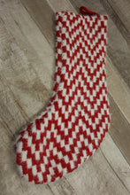 Load image into Gallery viewer, Wondershop By Target Plaid Knitted Style Stocking -Red -New