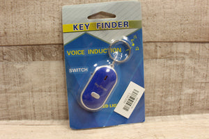 Voice Induction Key Finder and Light -Blue -New