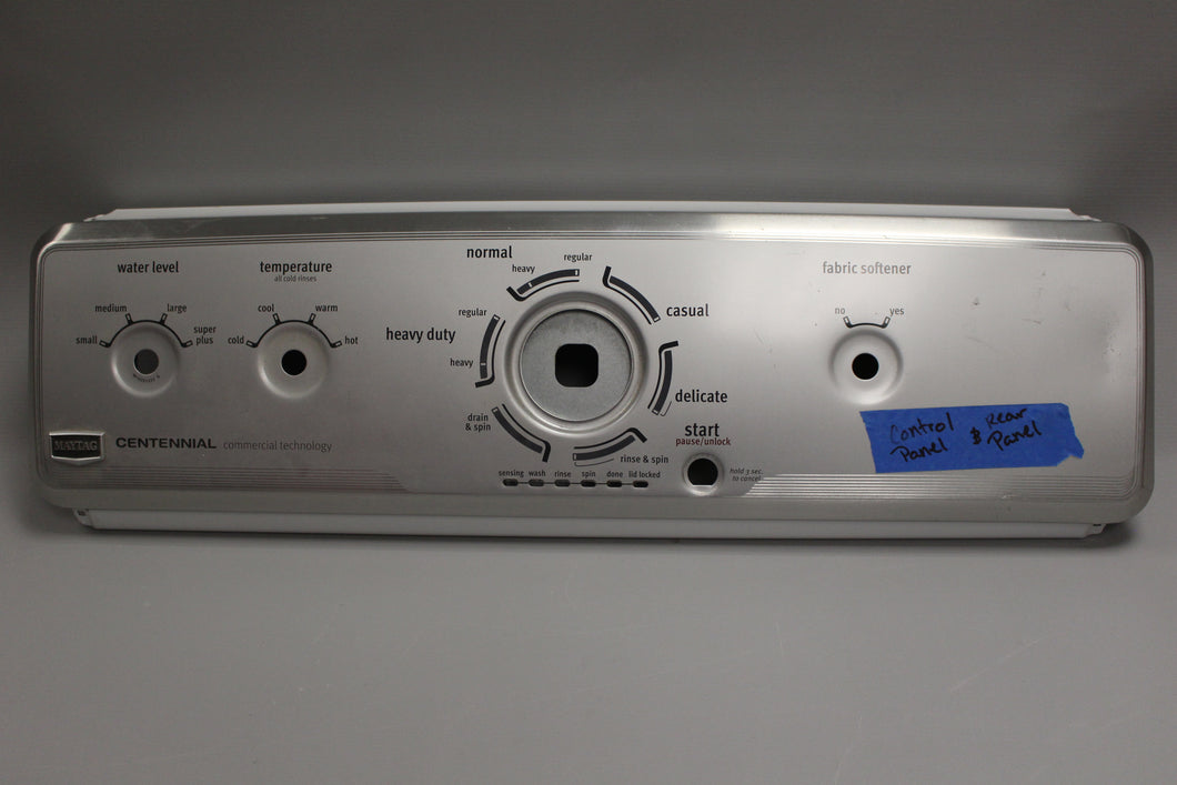 Maytag Centennial Washer Control Panel - W10251333 PS11751148 AP6017847 4443200