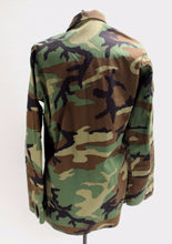 Load image into Gallery viewer, US Army BDU Woodland Ripstop Combat Coat - Large Short - 8415-01-390-9648 - New