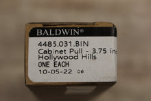 Load image into Gallery viewer, Baldwin 4485.031 Cabinet Pull 3.75&quot; -New