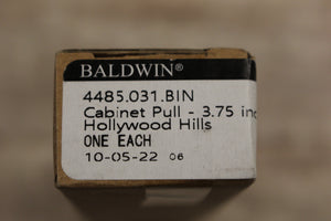 Baldwin 4485.031 Cabinet Pull 3.75" -New