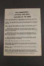 Load image into Gallery viewer, US Army Armor Center Daily Bulletin Official Notices, No 238, December 6, 1968