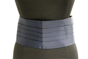Air Force Dress Blue Cummerbund - Size: Small - 29" x 3-1/4" - Used