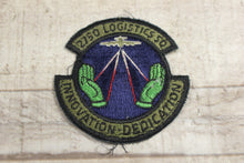 Load image into Gallery viewer, U.S. Airforce 2750 Logistics Squadron Innovation Dedication Sew On Patch -Used